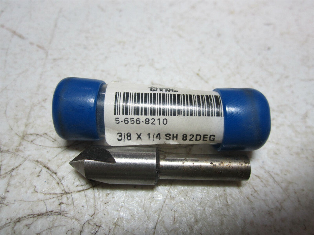 TMX (5-656-8210) 3/8" Cut Diam 1/4" Shank Diam 82° 3 Fl HSS Center Countersink