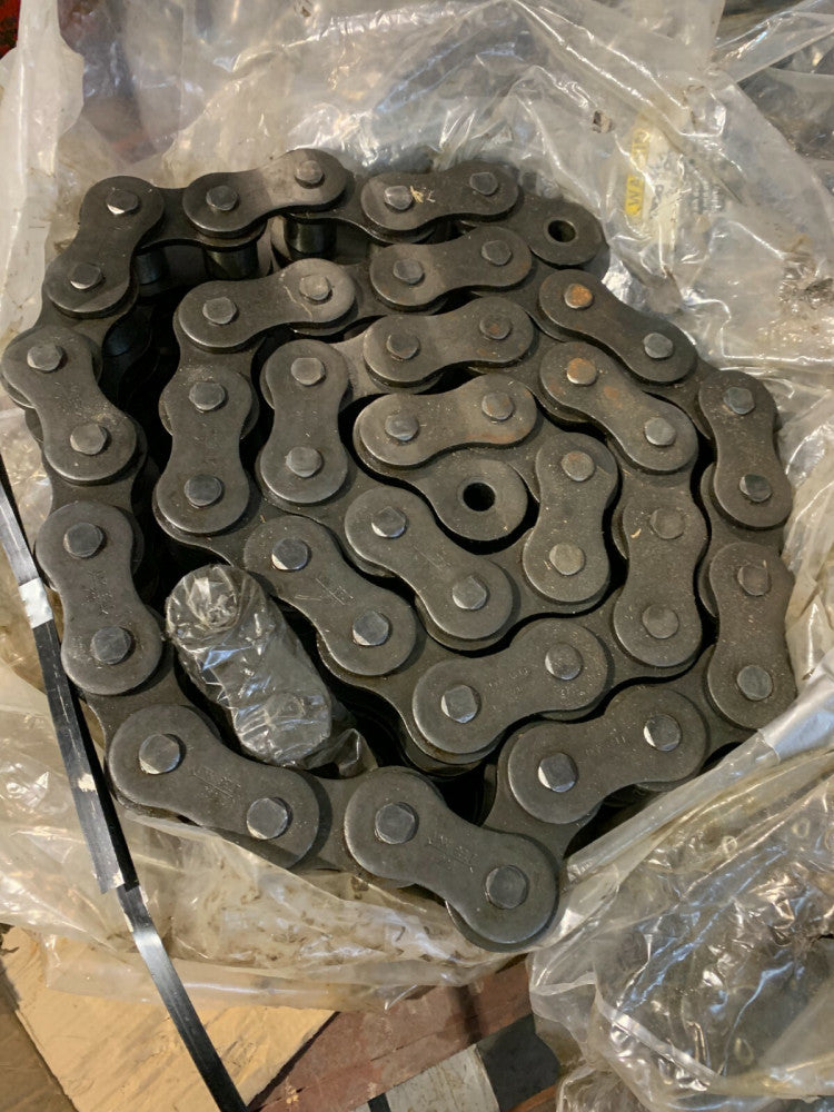 10FT LINK-BELT 200 TRIPLE ROLLER CHAIN RC 200-3 COT 48 LINKS COTTERED R2003C10BX