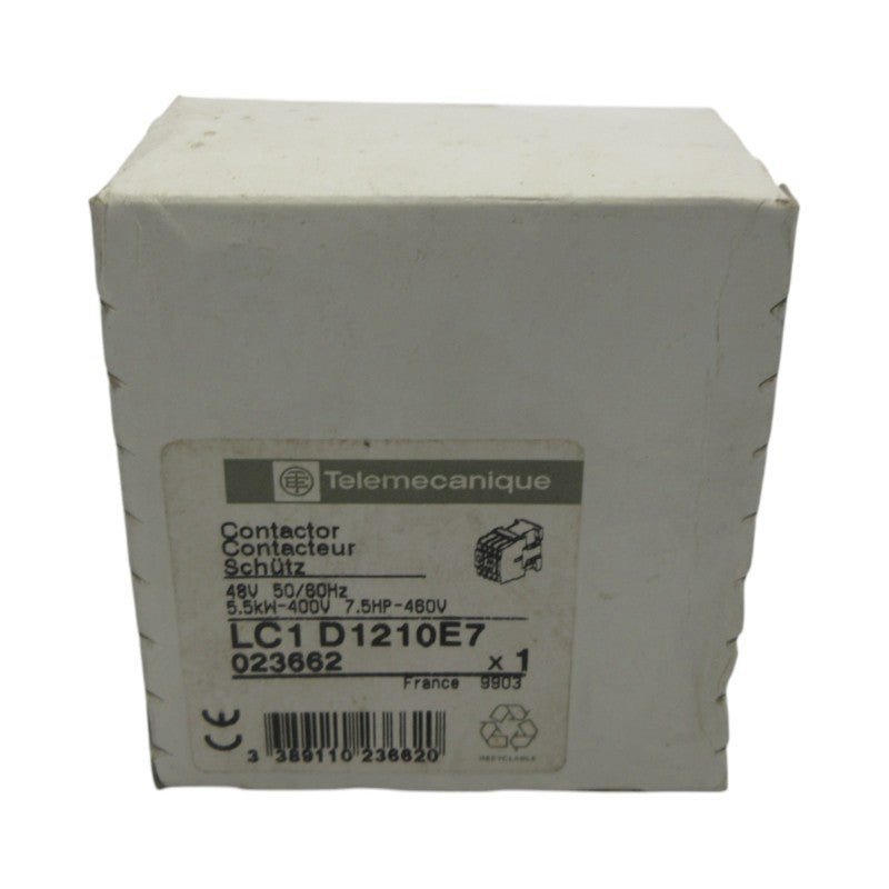 TELEMECANIQUE LC1D1210E7 48V NSFS