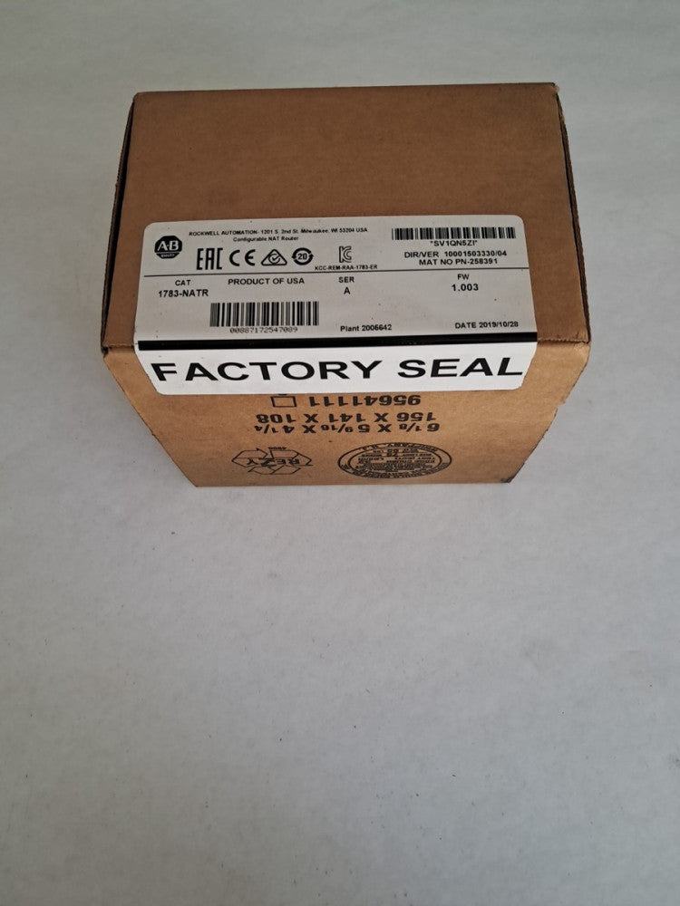 ALLEN BRADLEY 1783-NATR /A (New) SEALED