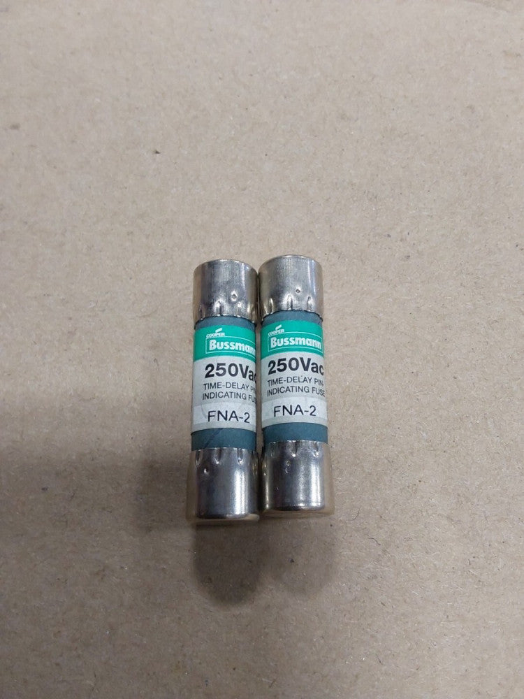 Bussmann FNA-2 Fuse FNA2 250V, Lot Of 2