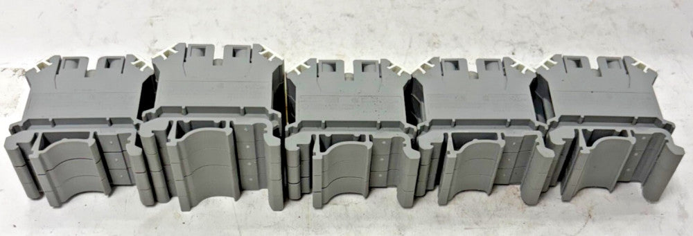 PHOENIX CONTACT TERMINAL BLOCK TYPE UK6N LOT OF 16 41AMP 6MM CROSS SECTION