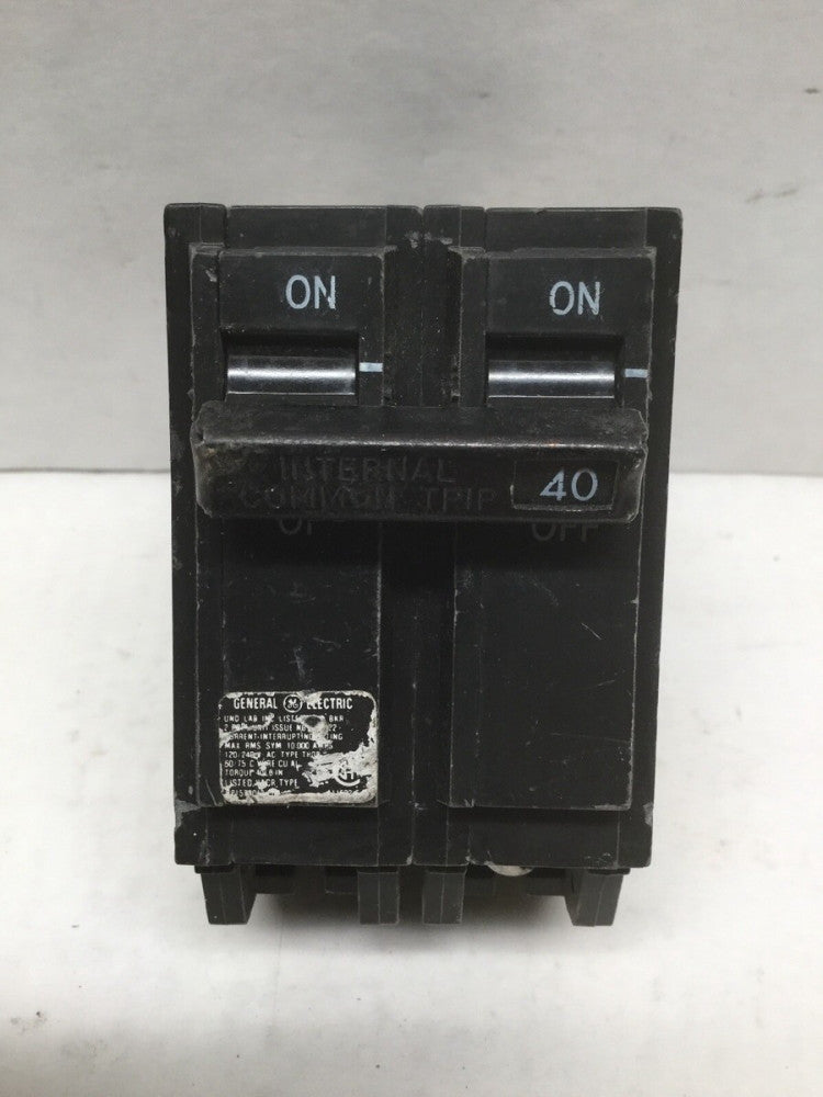 GE HACR TYPE 40 AMP 2 POLE Circuit Breaker 120/240V G306
