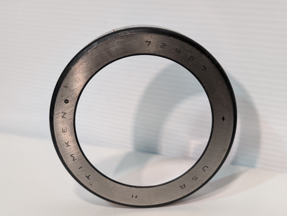 Timken 72487 Tapered Roller Bearing Cup Stainless Steel 4.875in OD 3.5in Bore