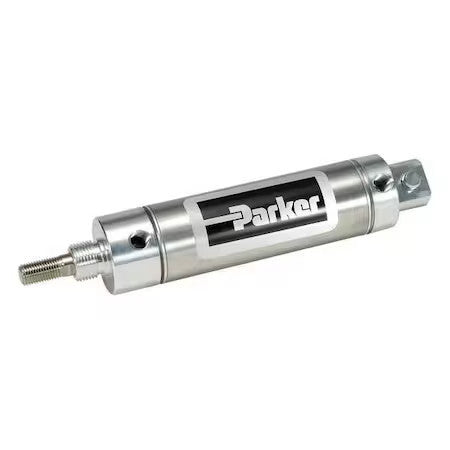 Parker 0.44Dpsr0.500 Air Cylinder, 7/16 In Bore, 1/2 In Stroke, Round Body