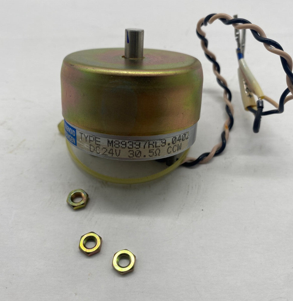 Shindengen M89397RL9.0402 Rotary Solenoid 24VDC 30.5Ω 