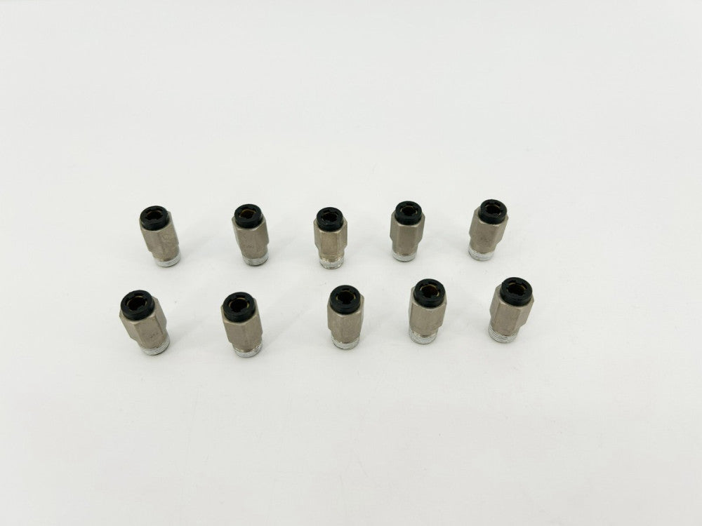 Lot of 10 New Lawson 87619 Male Connectors, 3/16" x 1/8", 290PSI