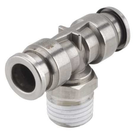 Smc Kqg2t13-N04s 1/2" Tube X Mnpt Ss Male Branch Tee