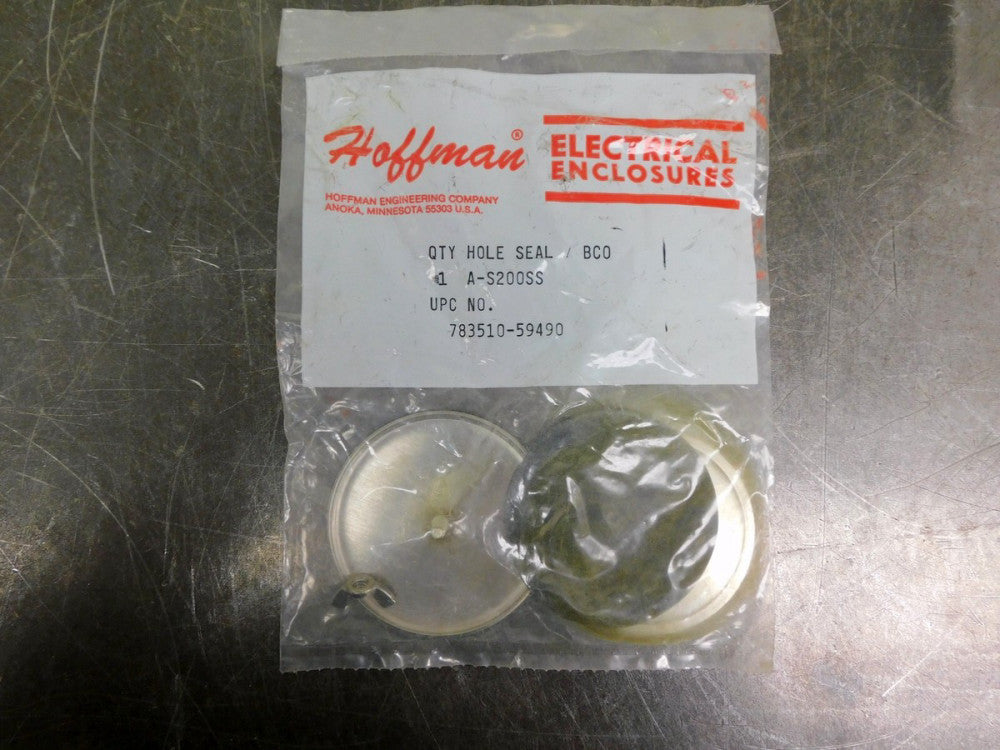Hoffman 783510-59490 Hole Seal Plug SS Steel, 2" in Stainless Steel A-S200SS