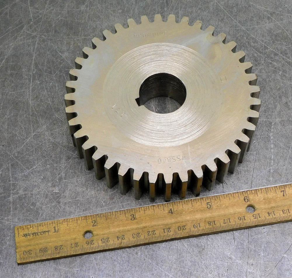 Browning NSS840 External Tooth Spur Gear 40 Teeth 1-1/4" Bore