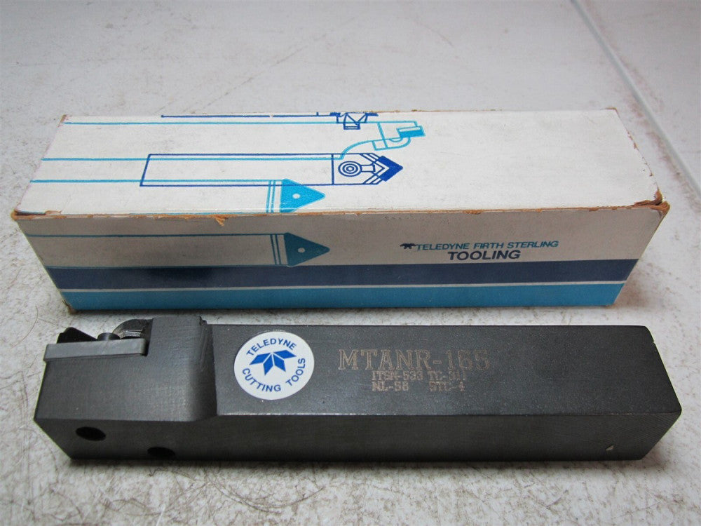 Teledyne Cutting Tools Firth Sterling E-2 1-MTANR-165 Right Hand Tool Holder