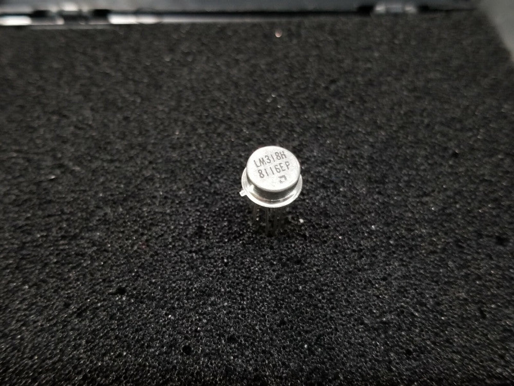 New Old Stock AMD Metal Can Op Amp TO-99-8 LM318H