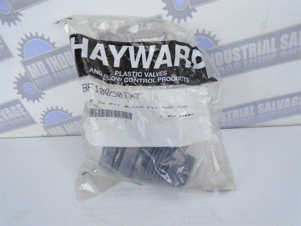 HAYWARD 1/2" Female x 1/2" Female BF PVC TXT EPDM - BULKHEAD FITTING- BF10050TXT