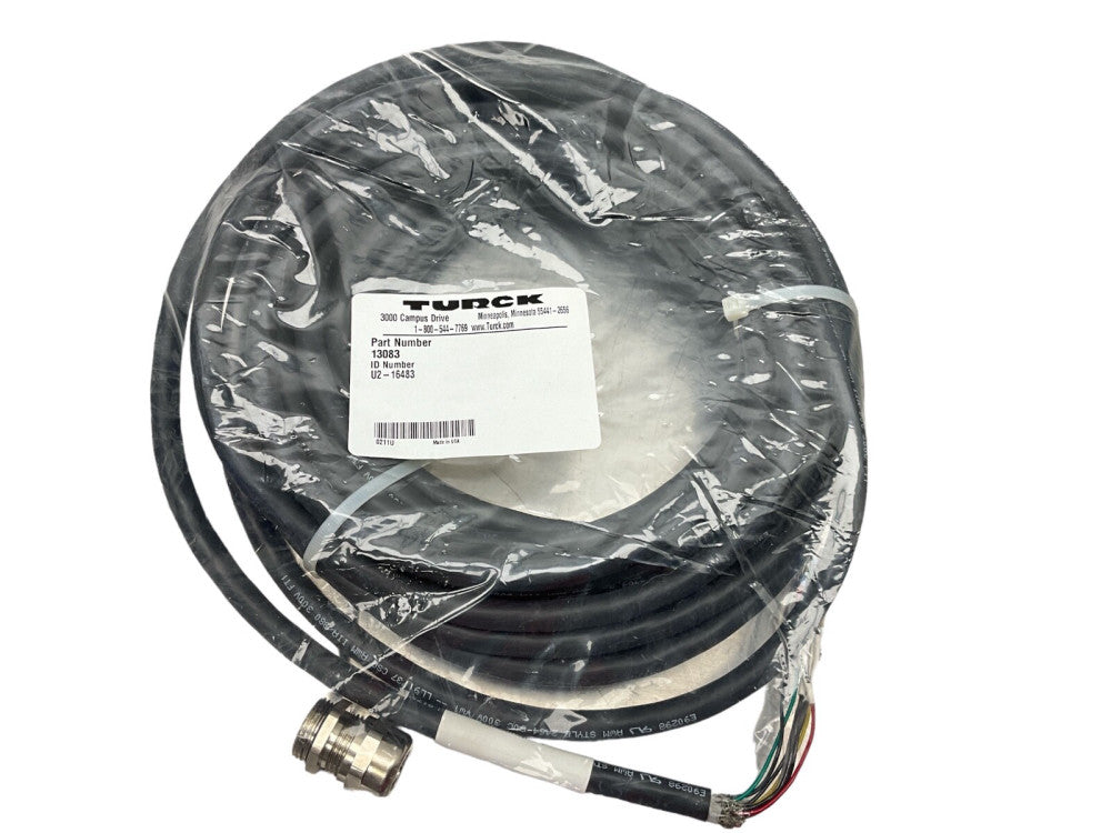 Turck 173K355G08 (13083) Cable Assembly, FUS B600 Resolver  W4055