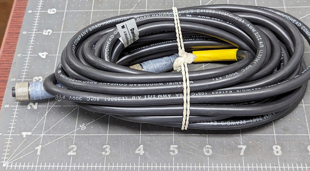 22AWG/5 5 Conductor AWMI 2661 Mini-Change Cord Set 22-5C, 6M (19.6’) [A1B3]