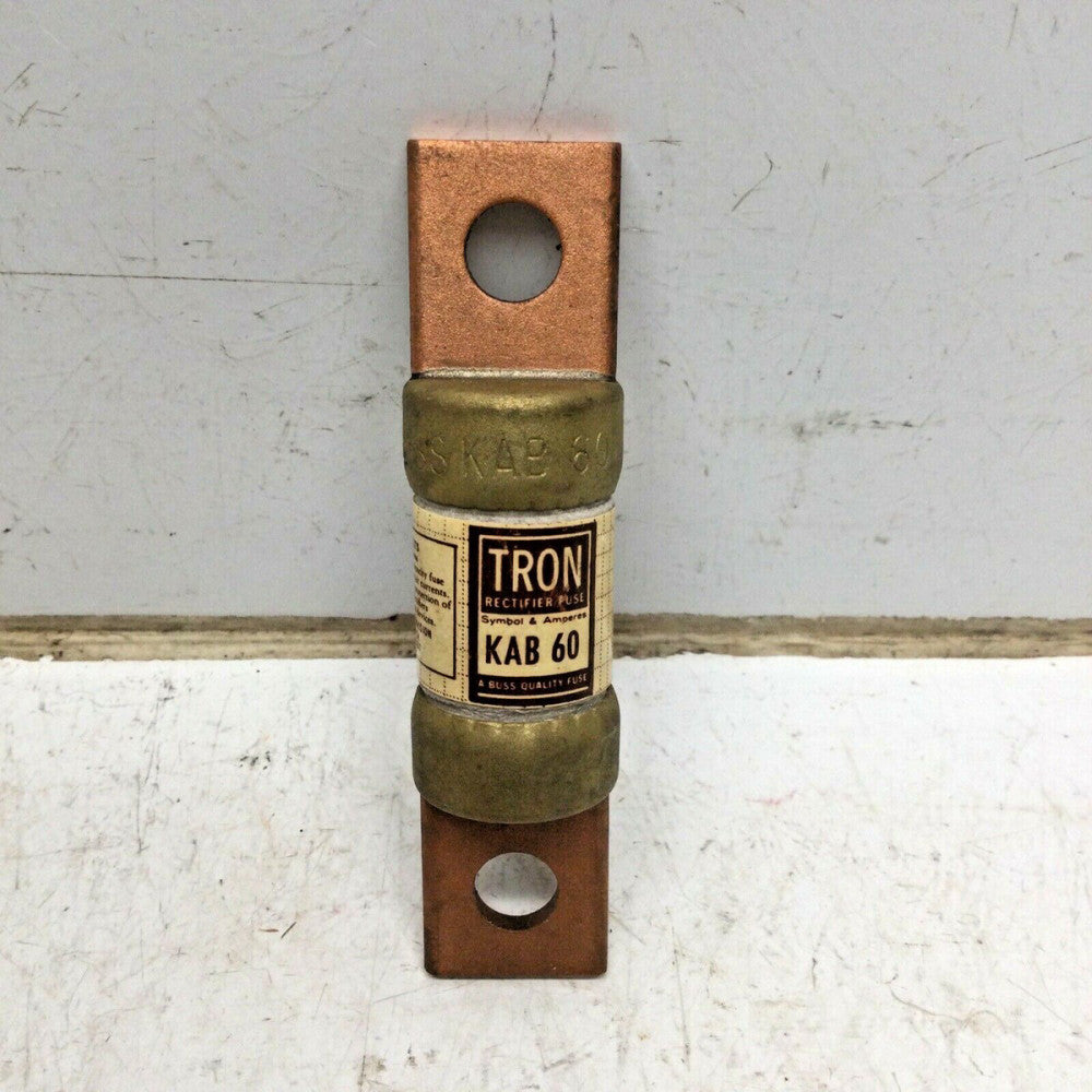 BUSS BUSSMANN TRON KAB 60 Rectifier Fuse 60 AMP 250V