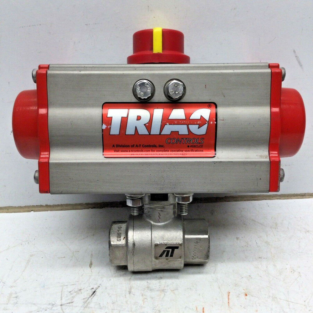 TRIAC 2R40SR Spring Return Pneumatic Actuator, Model 22TX0752R2SXX, 3/4”