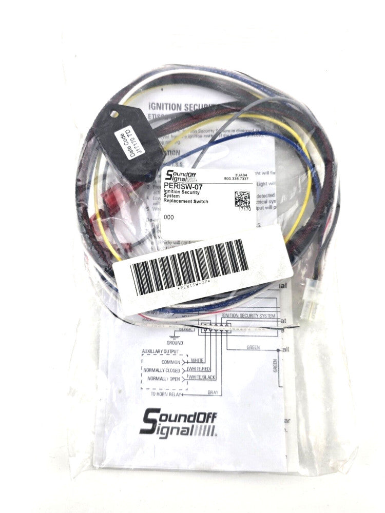 SoundOff Signal Switch Replacement Harness Heavy Duty I.S.S. ETISS0-07+