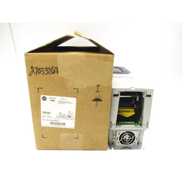 ALLEN BRADLEY 20G11ND011JA0NNNNN SER. A F/W 14.002 480VAC 16.5A NSMP