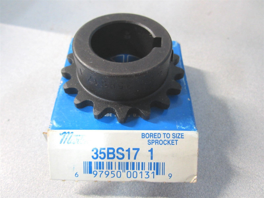 Martin (35SB17 1) No. 35 - 3/8" Pitch - Single - Bored to Size Sprocket 