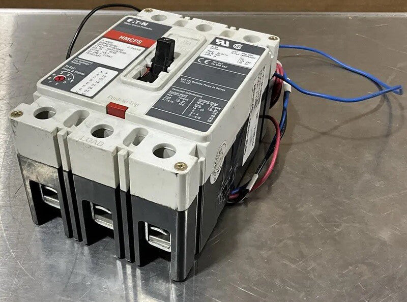 Eaton Motor Circuit Protector HMCPS003A0C-USD 3 AMP 3 Pole 600-250VDC NOS