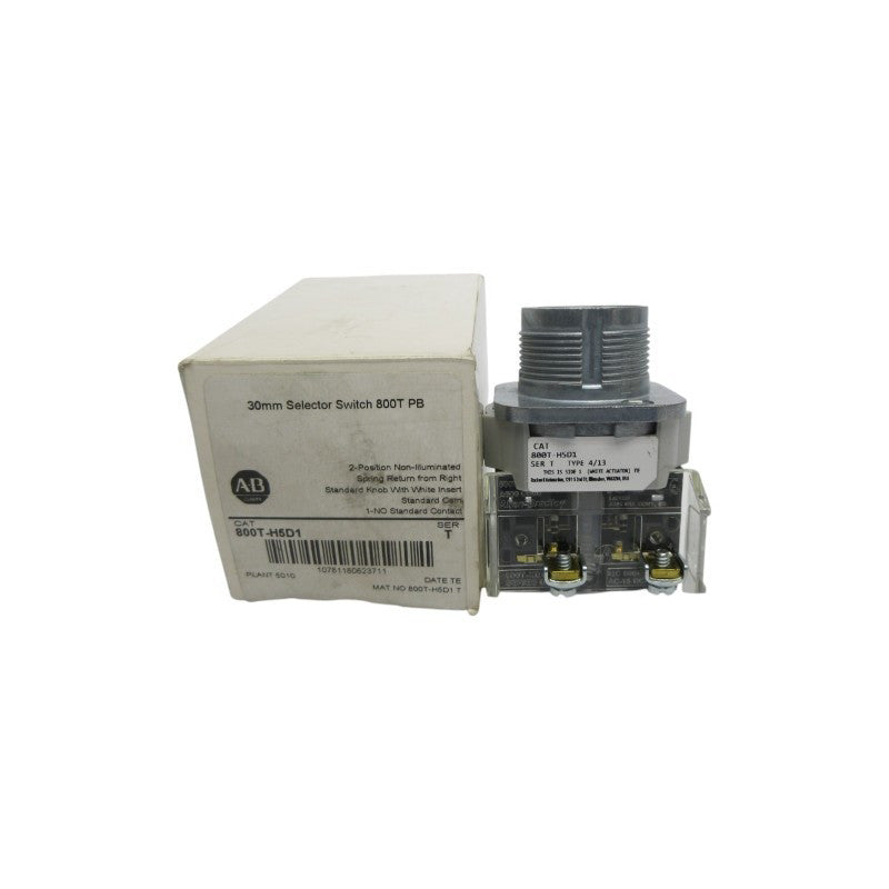 ALLEN BRADLEY 800T-H5D1 SER. T (WH) NSMP