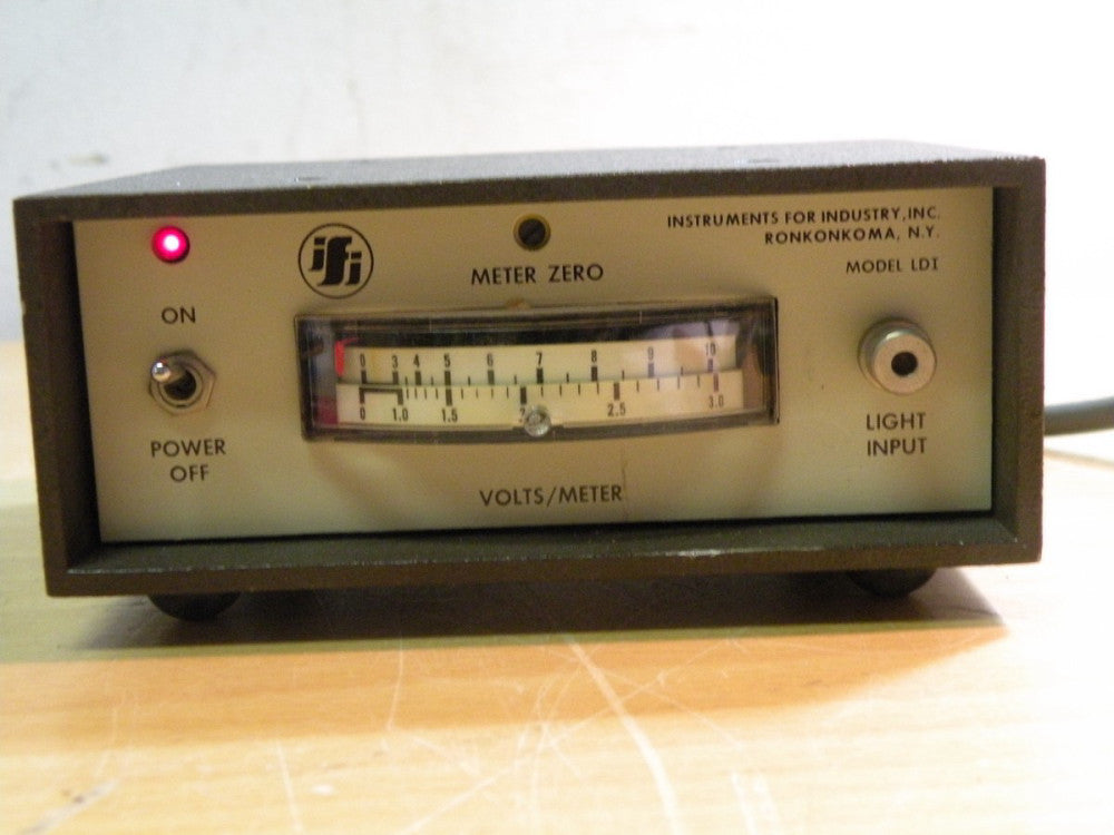 IFI LDI Remote Monitor Volts/Meter for EFS-1 E-Field Sensor