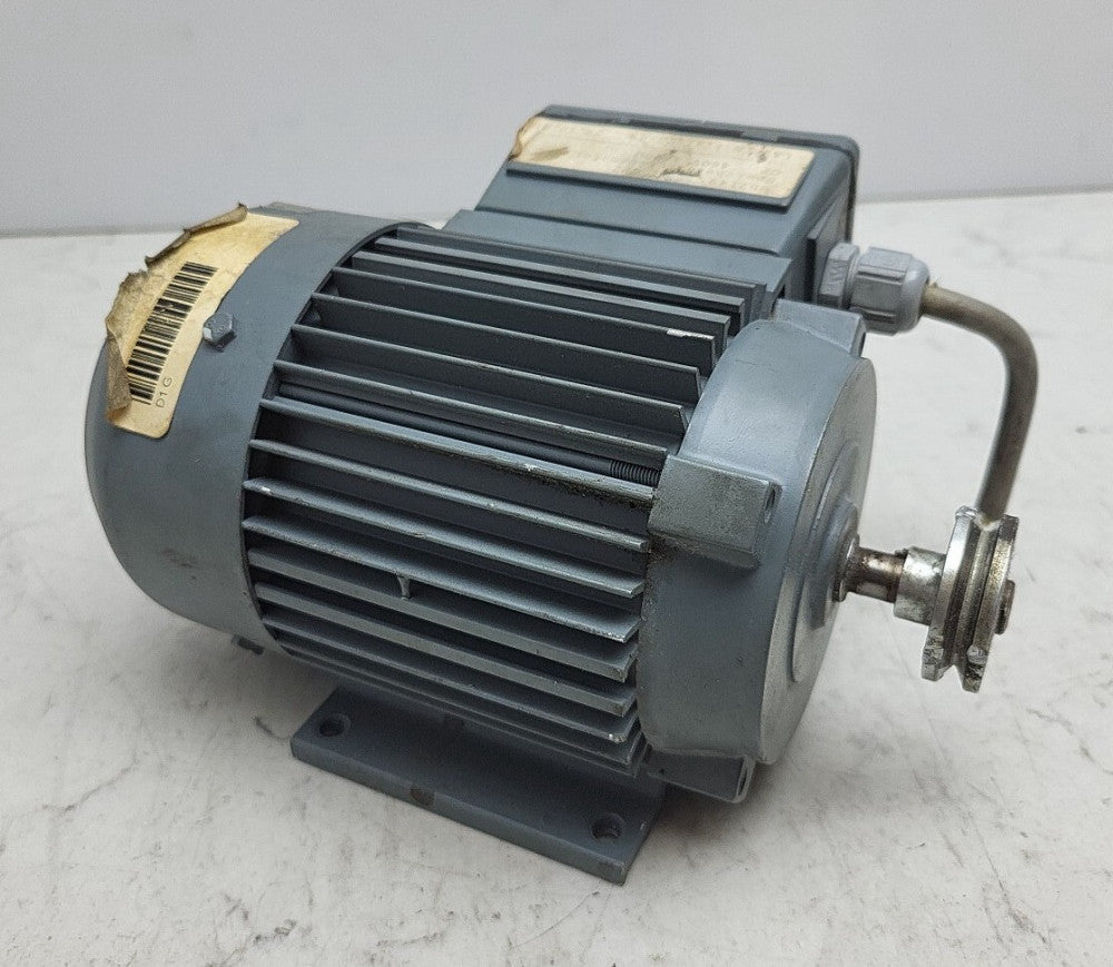 Abm 4DB56A-4 IEC Electric Motor .09kw .12Hp 1620 Rpm 230/460V 3Ph S1 IP54 Tefc