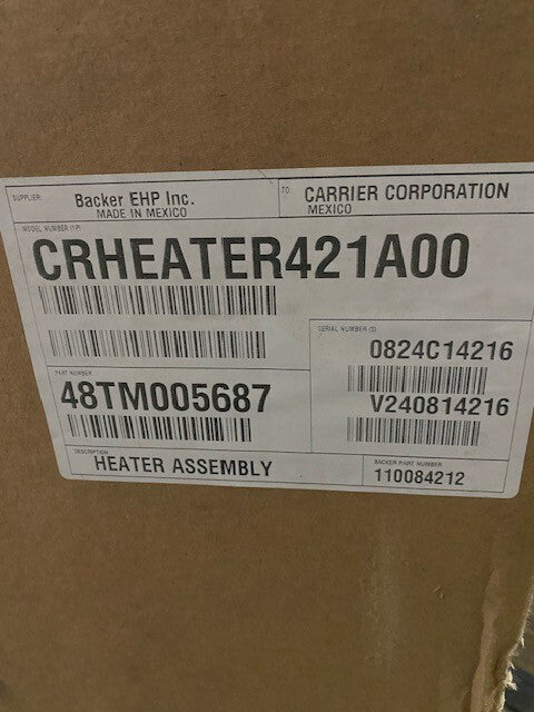 25 kW Eletric Heater Kit (460-3-60) CRHEATER421A00 (NEW)