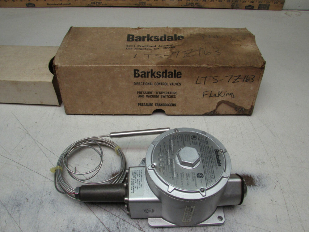 BARKSDALE T1X-H152S-12 TEMPERATURE SWITCH EXPLOSION PROOF NEW IN BOX MAKE OFFER 