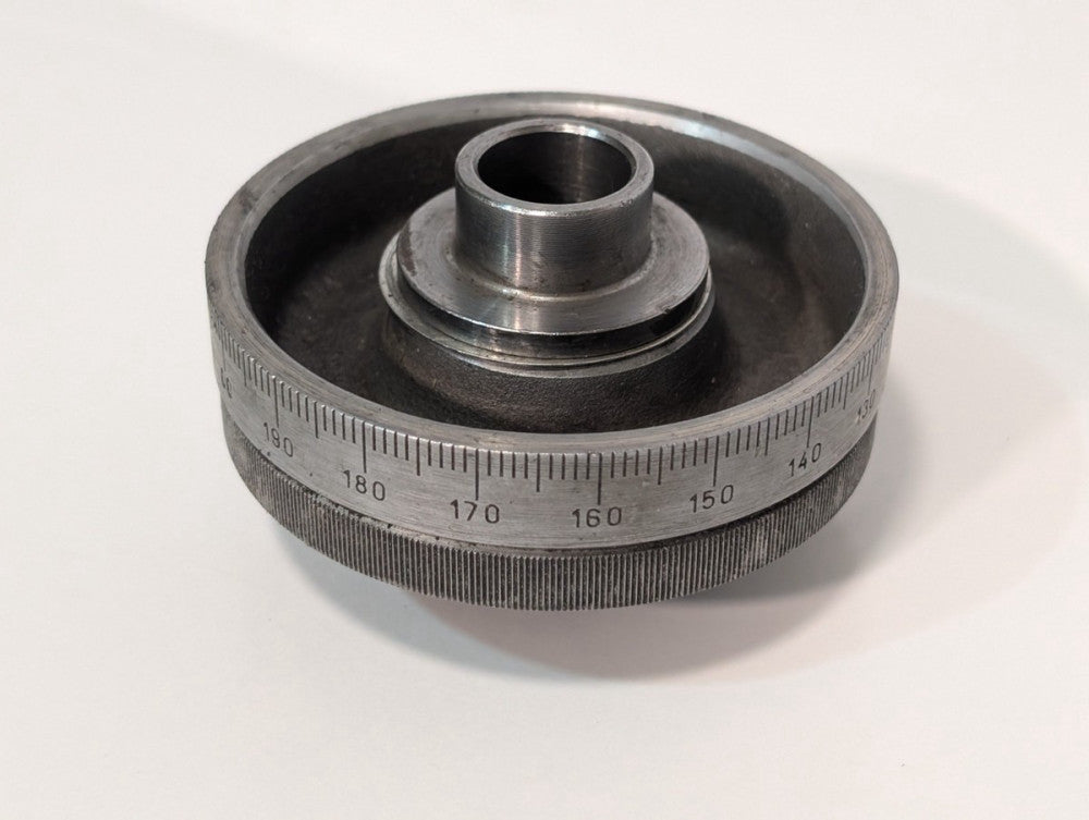 3.5" Diameter Machinist Milling Machine Table Saddle Dial, 200 Graduation