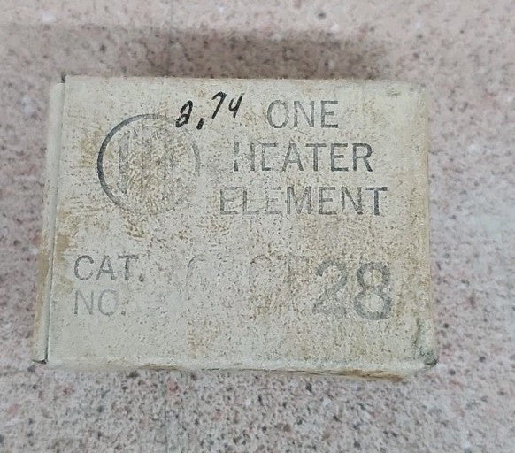 Gould ITE Telemecanique G30T28 Thermal Overload Relay Heater NOS