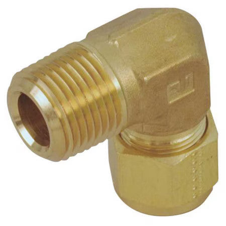 Parker 2Msel2n-B 1/8" A-Lok X Mnpt Brass Elbow