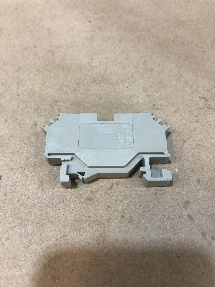 WAGO 282 IEC 947-7-1 TERMINAL BLOCK 800V 6MM (LOT OF 7)