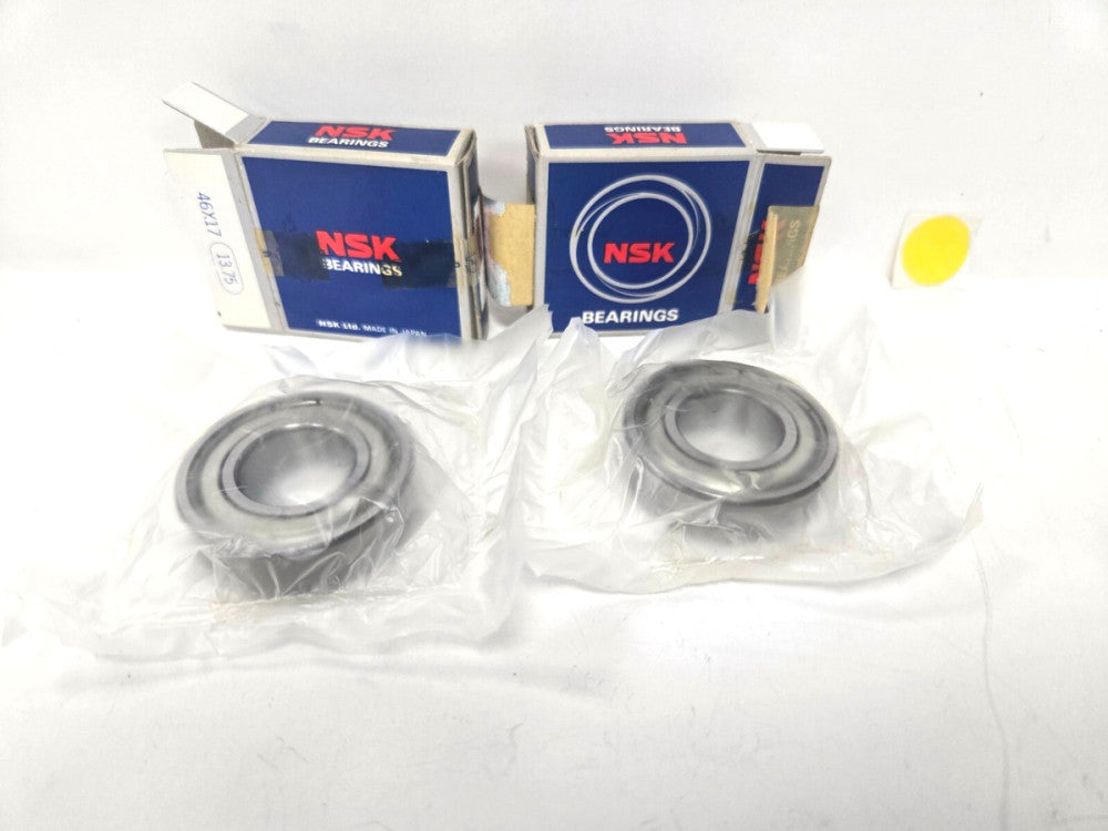 NSK BEARING DEEP GROOVE 6004ZZ  LOT OF 2