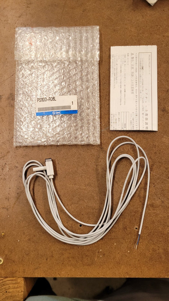 SMC PS1100-R06L Pneumatic Pressure Switch 0.1-0.4MPa