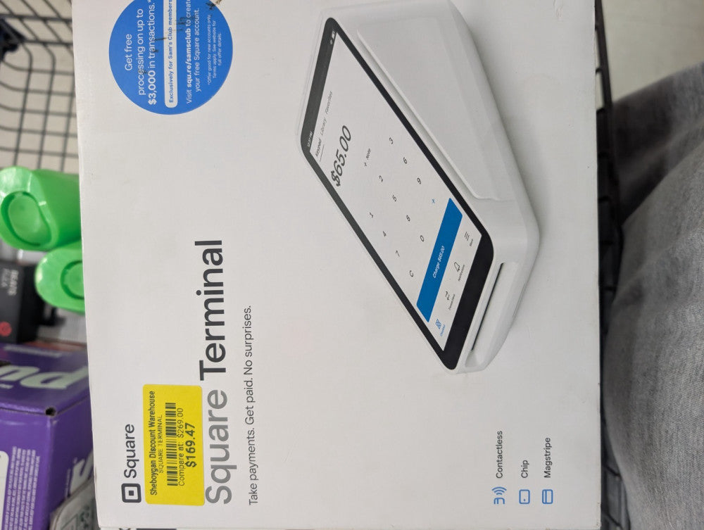 Square Terminal - Credit Card Reader - SPD2-01 New- Opened For Pictures Only