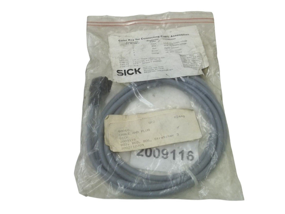 SICK 2009116 CABLE AND PLUG NSMP
