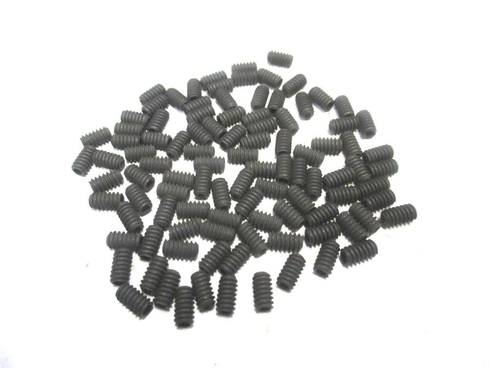 Brighton (101149) #6-32 UNC 1/4 OAL 1/16 Hex Cup Point Set Screw - Lot of 100