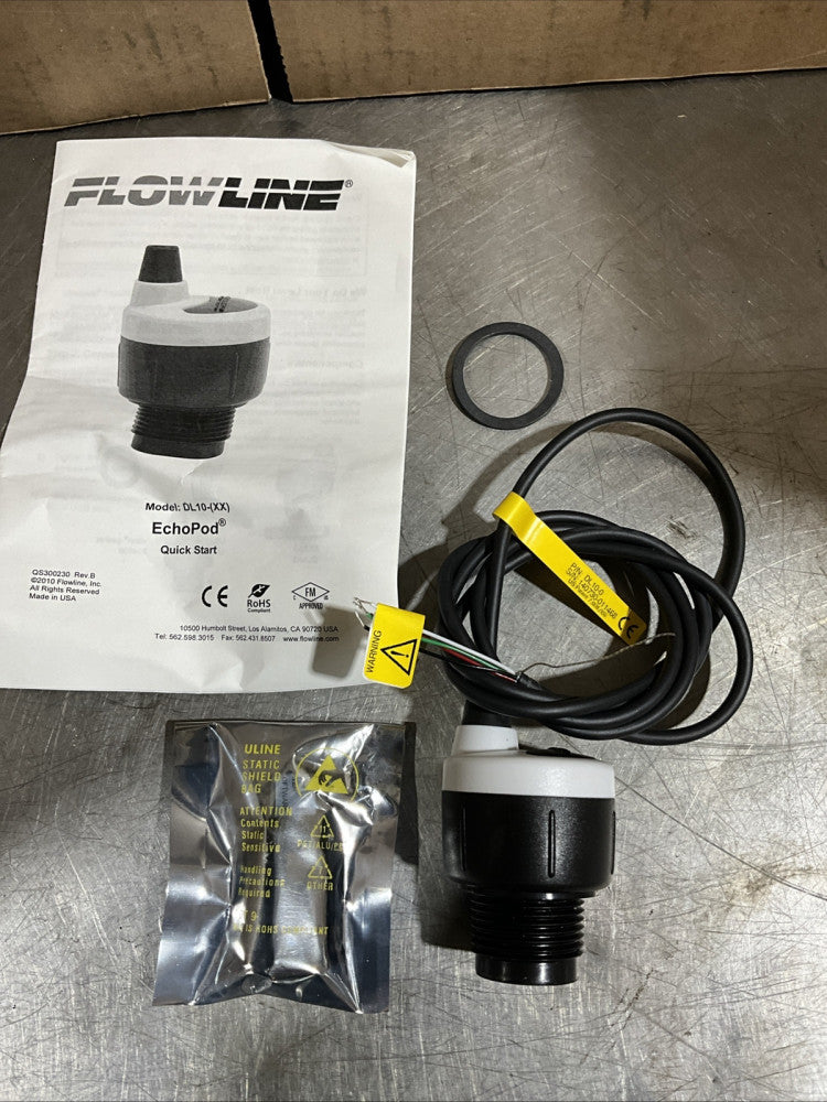 FLOWLINE Level Best DL10-0 EchoPod Ultrasonic Level Transmitter