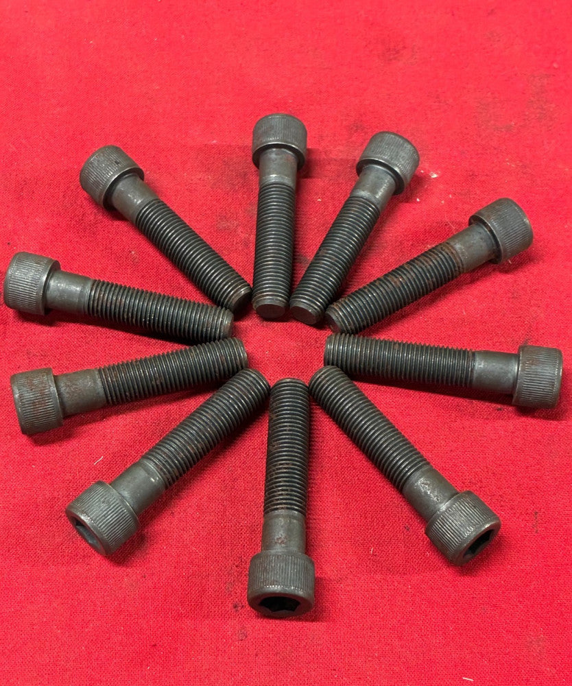 UNBRANDED SOCKET SCREWS 3/8"-24G X 1-3/4" (LOT OF 10)