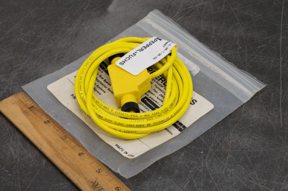 Pepperl+Fuchs V1-G-0M-T-2M-PVC Wire Cable Nib
