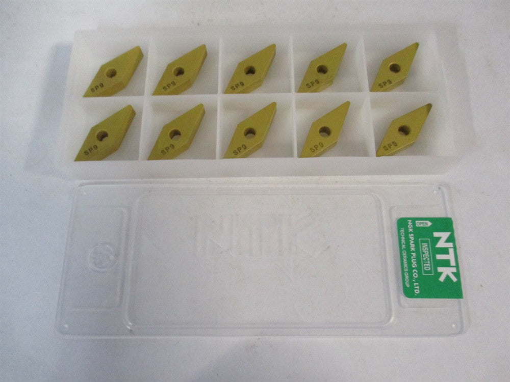 NTK (5787155) VNGA160408T01020 SP9 Grade Carbide Turning Insert - Pack of 10