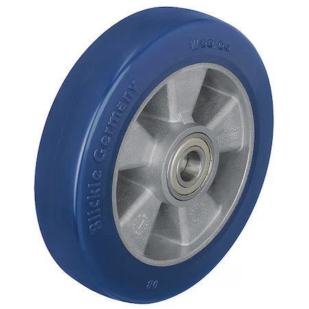 Zoro Select Albs 125/15K-Bb0.5 Caster Wheel,770 Lb. Ld Rating,Bl Wheel