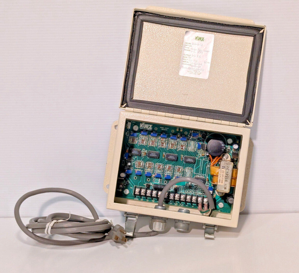 Kurz 435R1 PCB for 505-8-02 Mass Flow Meter, 115 VAC, Air, 60 Hz, 0-10 SCFM