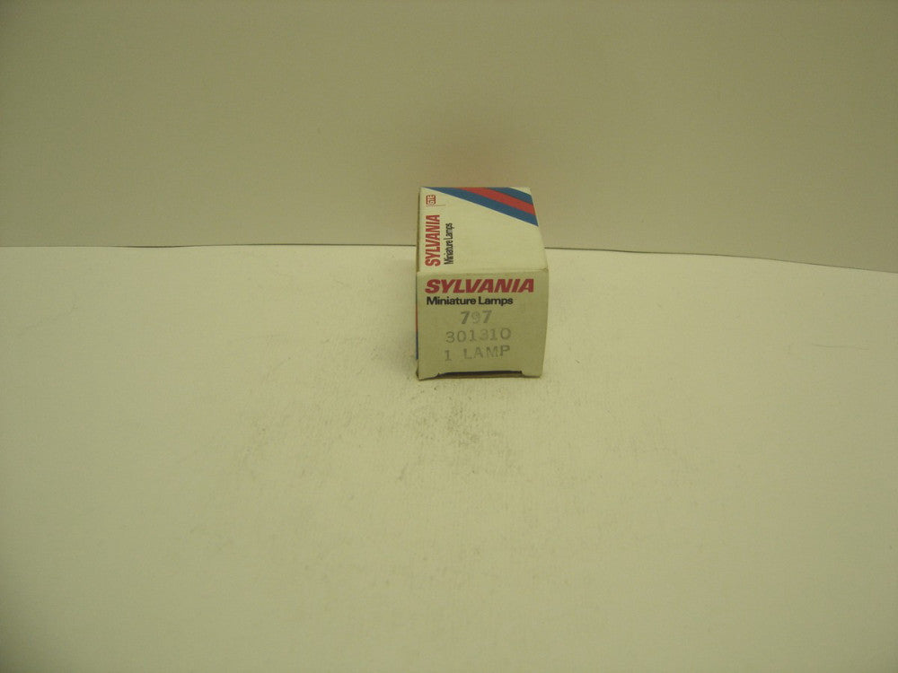 SYLVANIA 797 301310 MINIATURE HALOGEN LAMP BULB G7.1 BASE 50 WATT 12.8V NIB