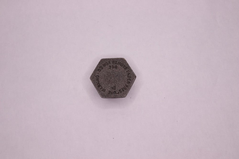Threaded Forged Hex Plug 3000# Malleable Iron 2"