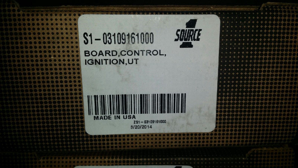 York source1 part #: S1-03109161000 - board control simplicity lite gas/elec 4s