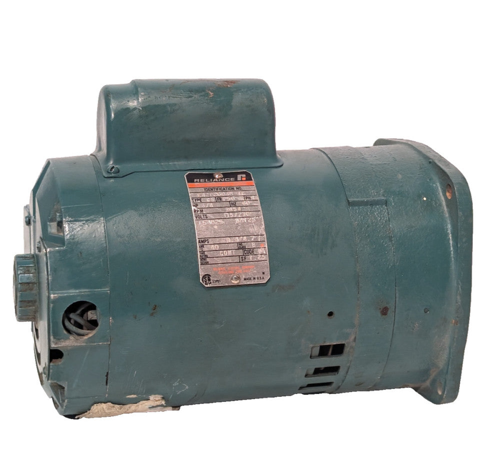 Reliance Duty Master A-C Motor Type CS, 1PH, 3/4HP, 60Hz, 115/230V, 3450RPM