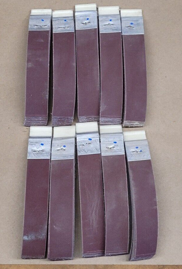 Lot of 10 Osborn 2FW0120415 Mechanical Flap Wheel Sanding Flaps 5"x1" P280